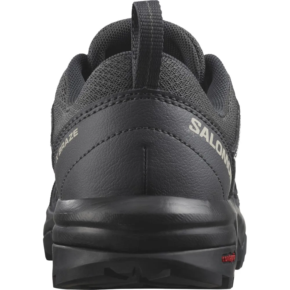 Salomon X Braze Vandringsskor, Pewter / ebony / rainy day
