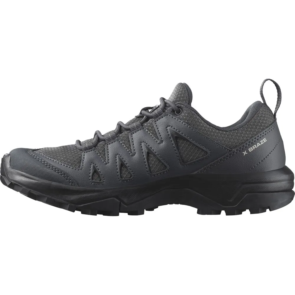 Salomon X Braze Vandringsskor, Pewter / ebony / rainy day