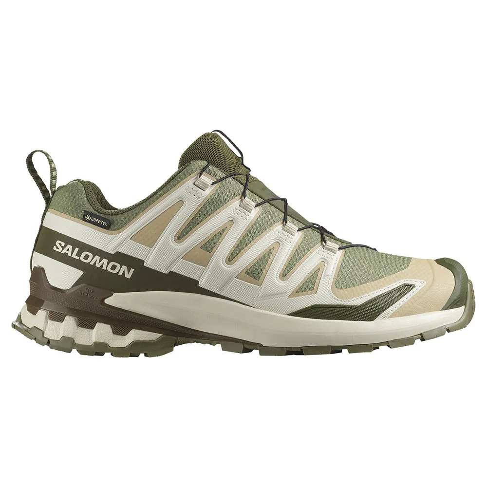 Salomon Xa Pro 3d V9 Goretex Trailskor Refurbished male, Deep lichen green / safari / dark earth
