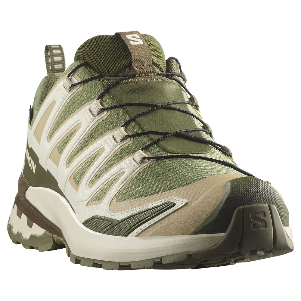 Salomon Xa Pro 3d V9 Goretex Trailskor Refurbished male, Deep lichen green / safari / dark earth