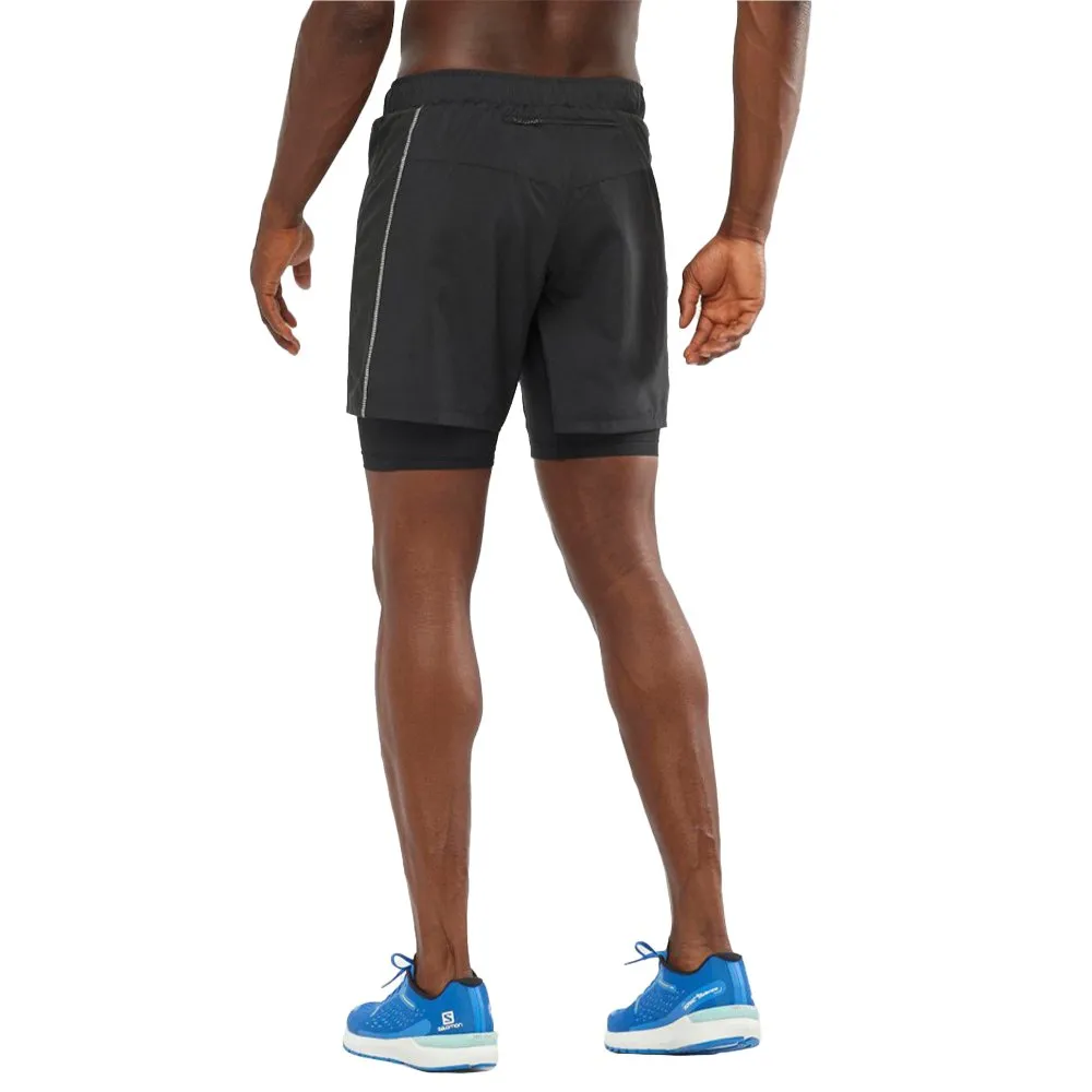 Salomon Xa Twinskin Shorts male, Black