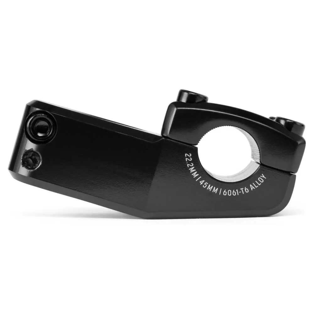 Saltbmx Am V2 Toploader Cykelstyrstam, Black, 45mm, 0º