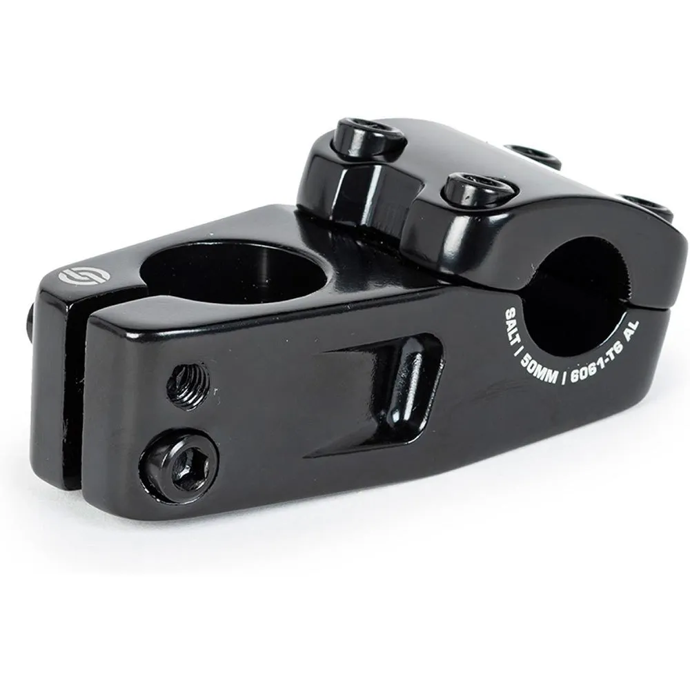 Saltbmx Comp Toploader 31.8 Mm 26.5 Mm Rise Cykelstyrstam, Black, 50mm, 0º