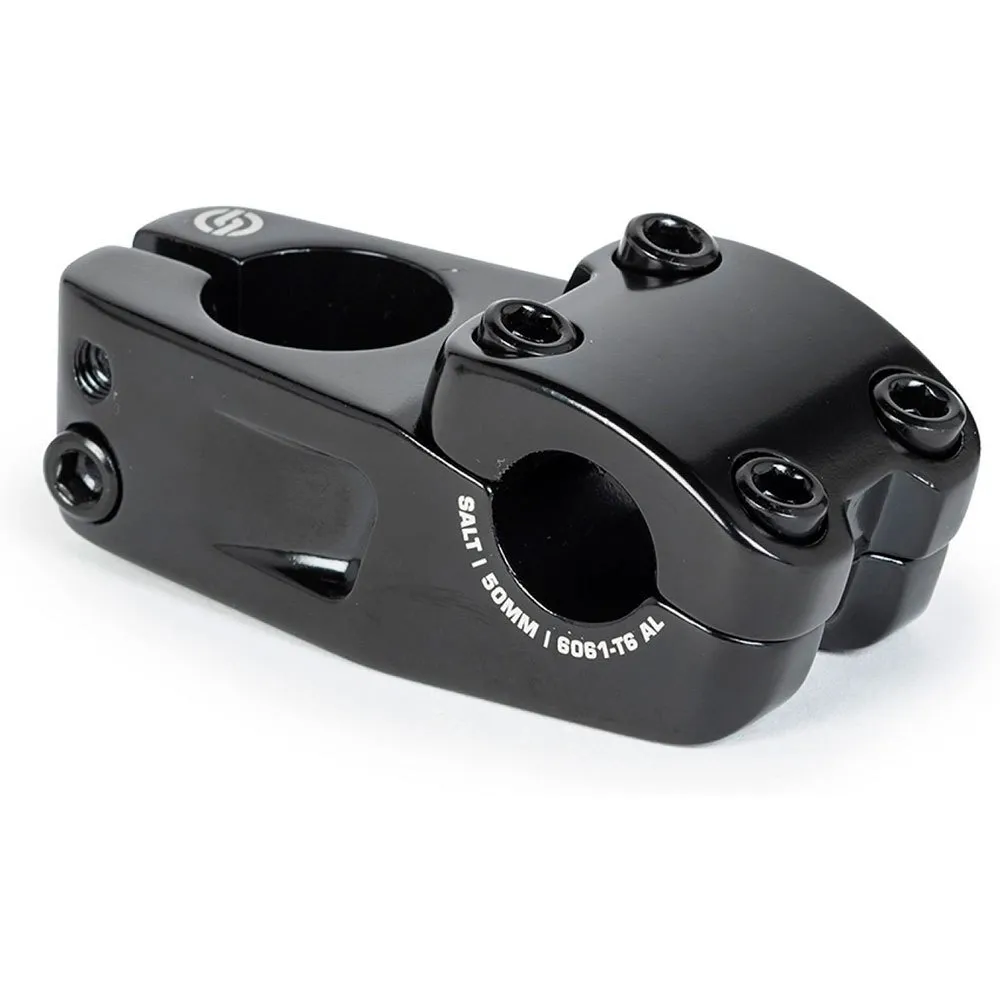 Saltbmx Comp Toploader 31.8 Mm 26.5 Mm Rise Cykelstyrstam, Black, 50mm, 0º
