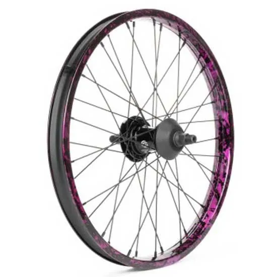 Saltbmx Everest Freecoaster Lsd 20´´ Bakhjul, Black / purple, 14 x 110mm, 1s