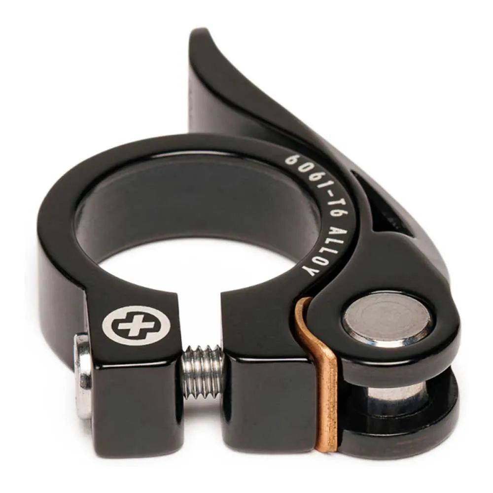 Saltbmx Hq Quick Release Sadelklämma, Black, 25.4mm