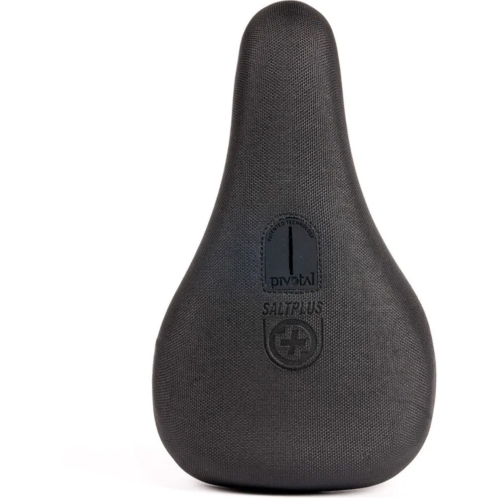 Saltbmx Pivotal Fat Padded Cykelsadel, Black, One Size