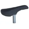 Saltbmx Pivotal Fat Padded Cykelsadel, Black, One Size