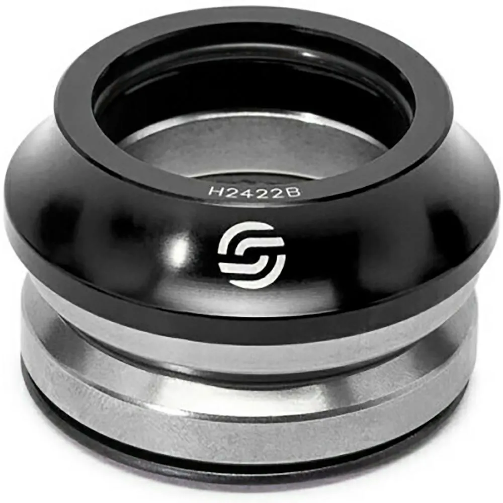 Saltbmx Pro Integrerat Styrlager, Black, 1 1/8"