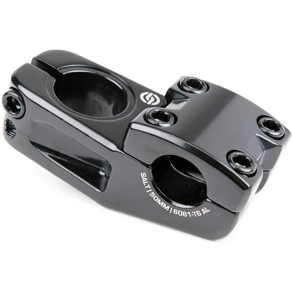 Saltbmx Pro Topload 31.8 Mm 33 Mm Rise Cykelstyrstam, Black, 50mm, 0º