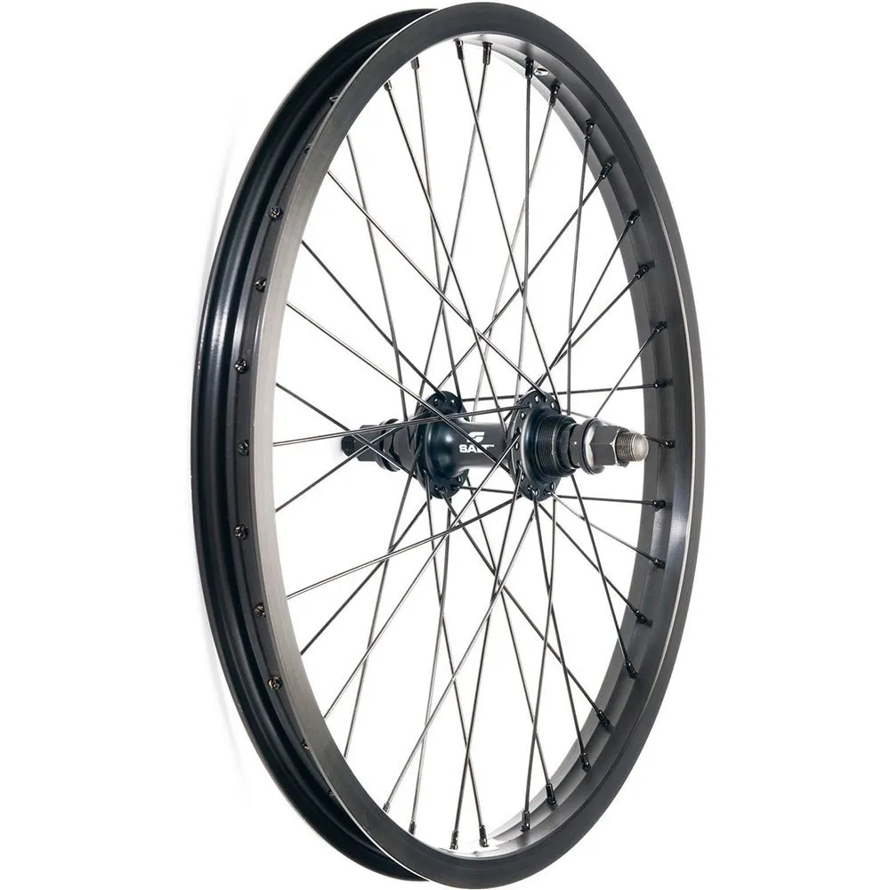 Saltbmx Rookie 18´´ Bakhjul, Black, 14 x 110mm