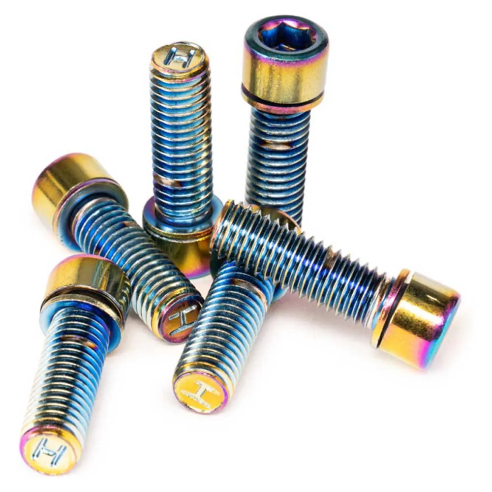 Saltbmx Solid Stam Bult 6 Enheter, Oilslick, 8 x 25mm Saltbmx Solid Stam Bult 6 Enheter, Oilslick, 8 x 25mm