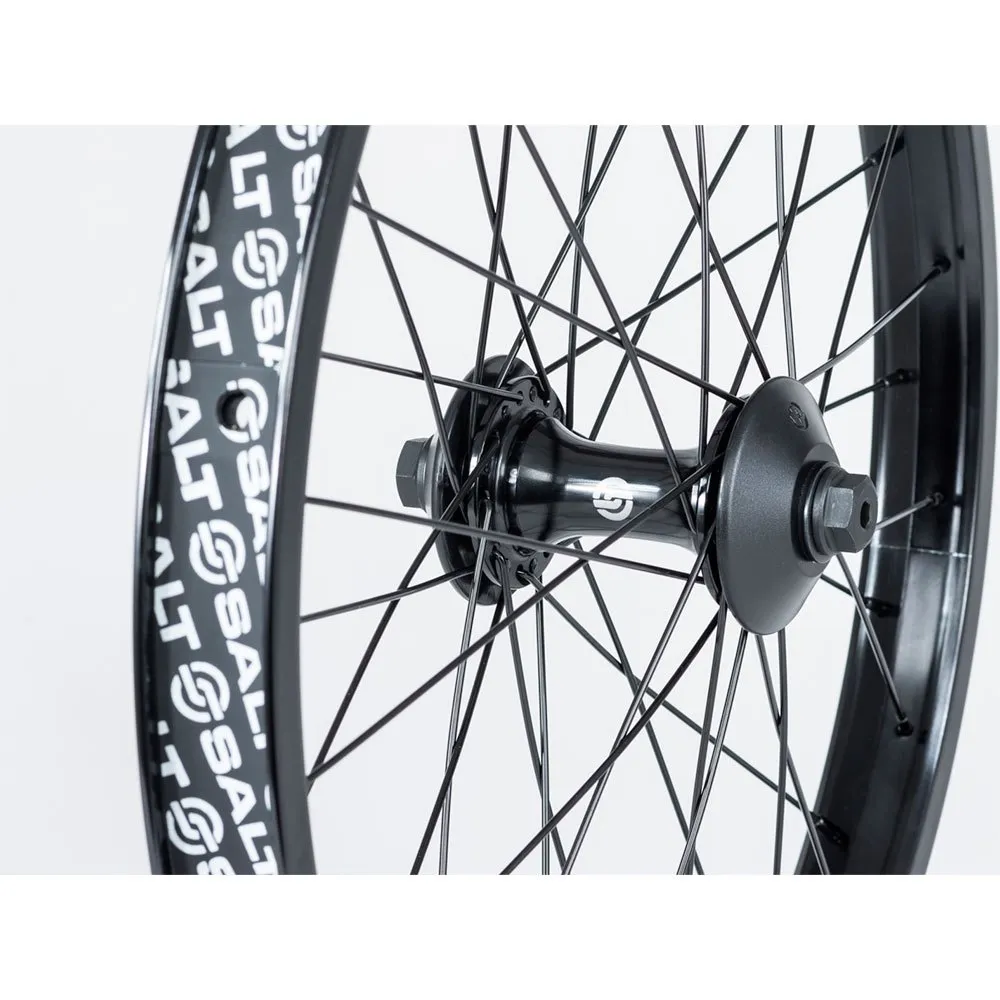 Saltbmx Summit 18´´ 28h Framhjul, Black, 9.5 x 100mm