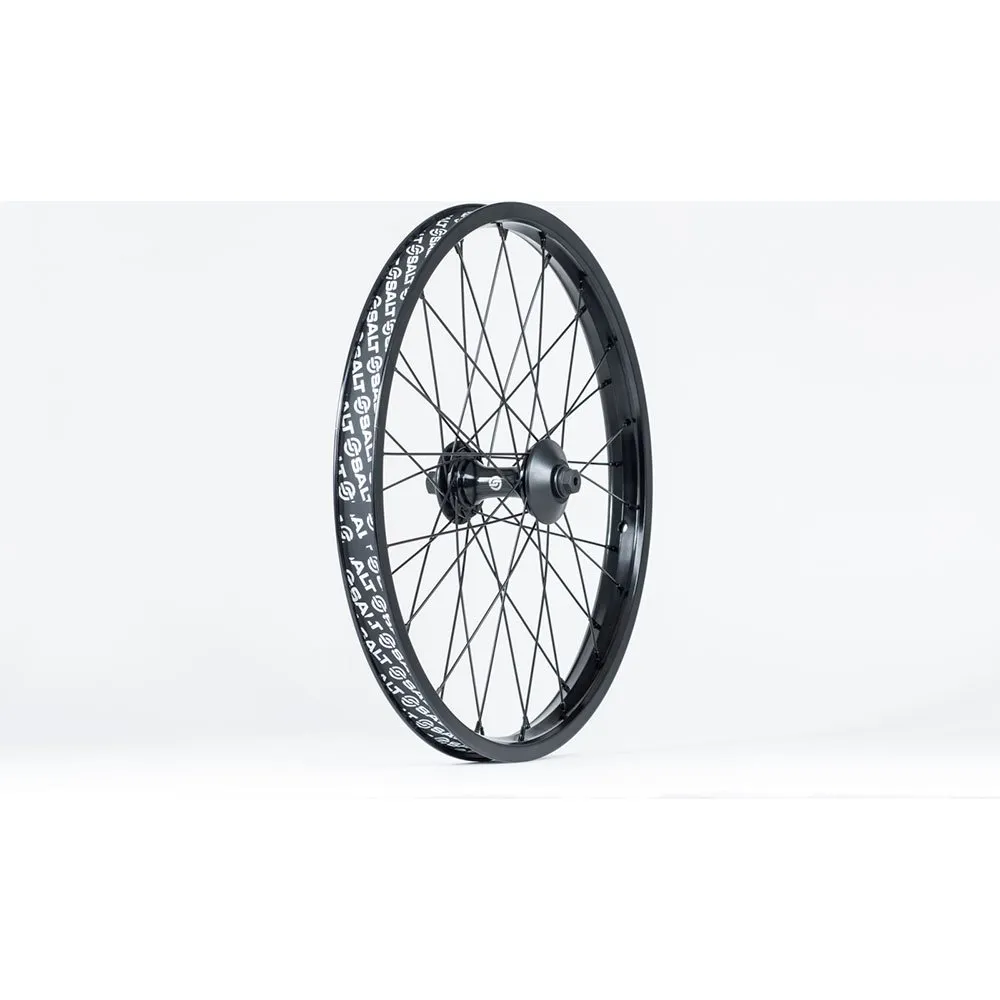 Saltbmx Summit 18´´ 28h Framhjul, Black, 9.5 x 100mm