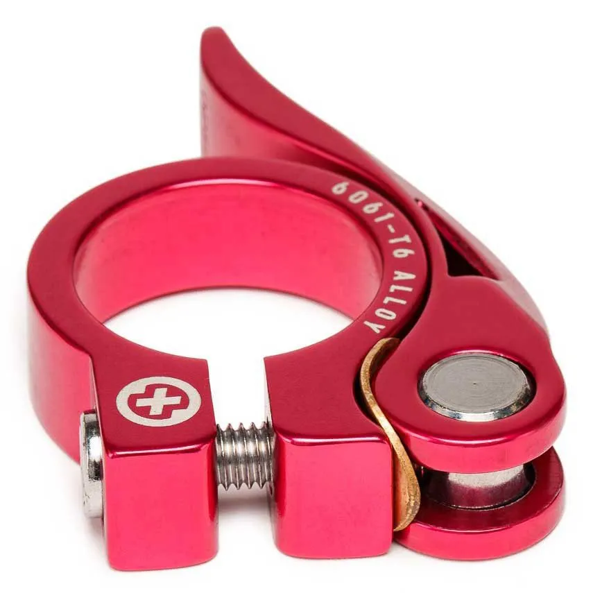 SALTPLUS Hq Sadelklämma, Red anodized, 25.4mm