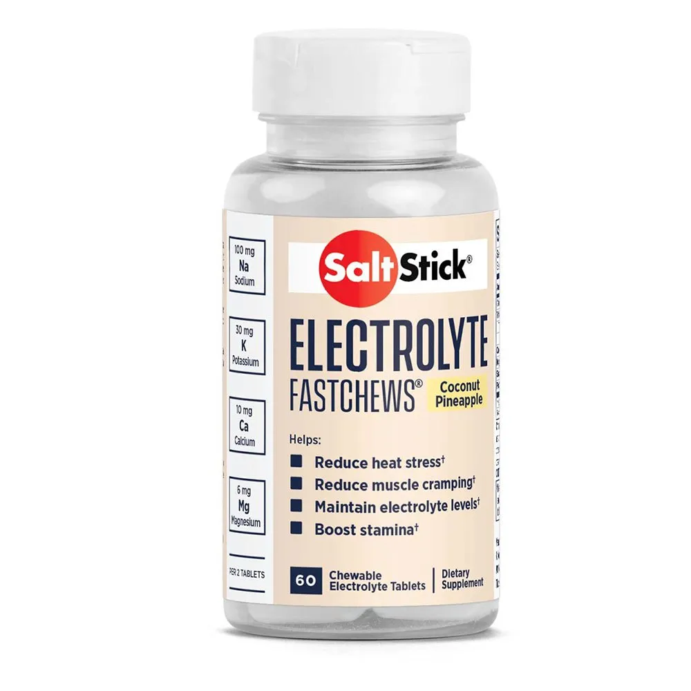 Saltstick Fastchews Tabletter Kokos & Ananas 60 Enheter, Multicolor, One Size