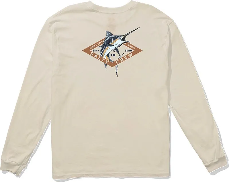 Salty Crew Men's Diamond Marlin Long Sleeve Tee Salty Crew Men's Diamond Marlin Long Sleeve Tee