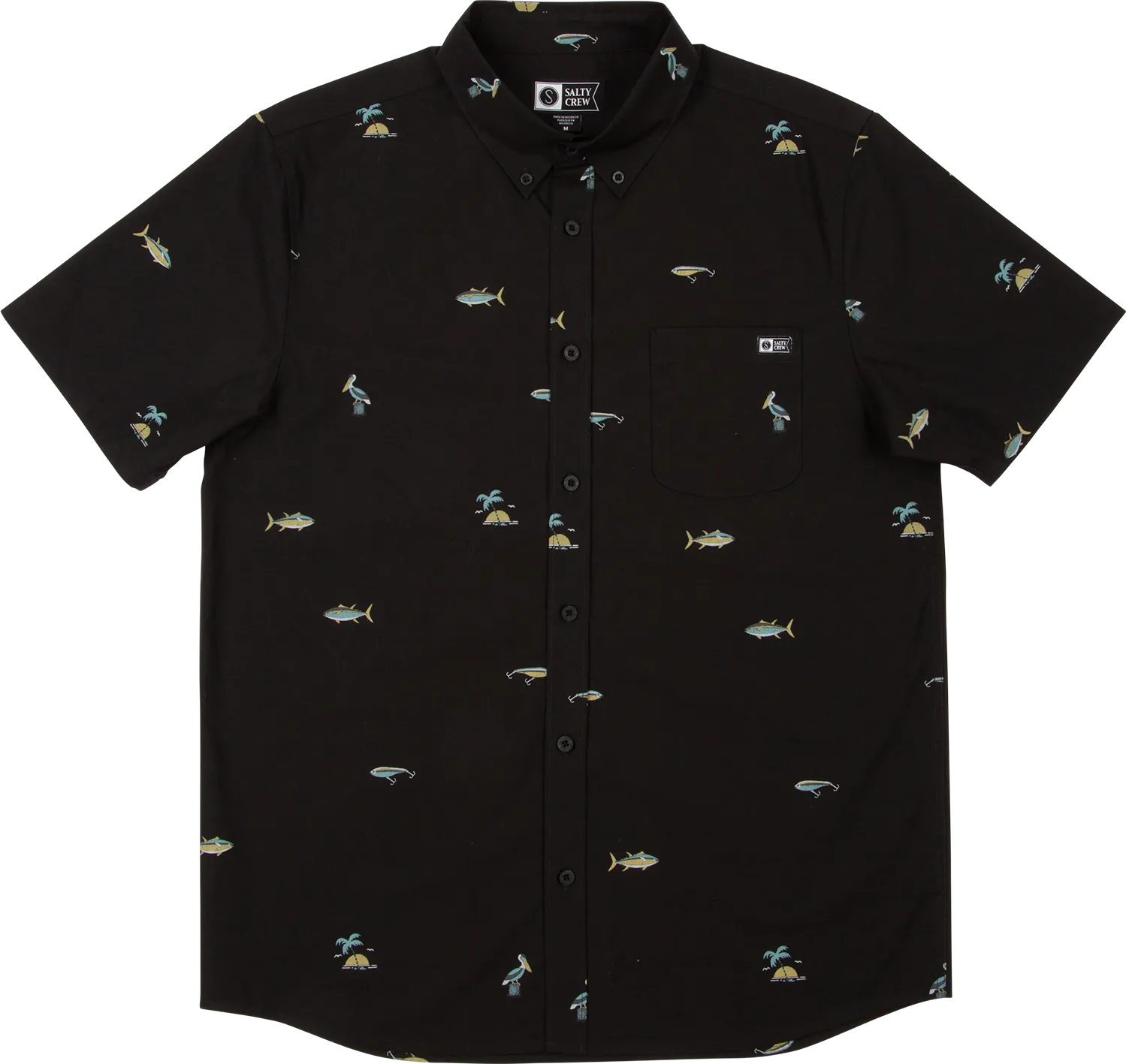 Salty Crew Men's Markets Ss Woven Salty Crew Men's Markets Ss Woven
