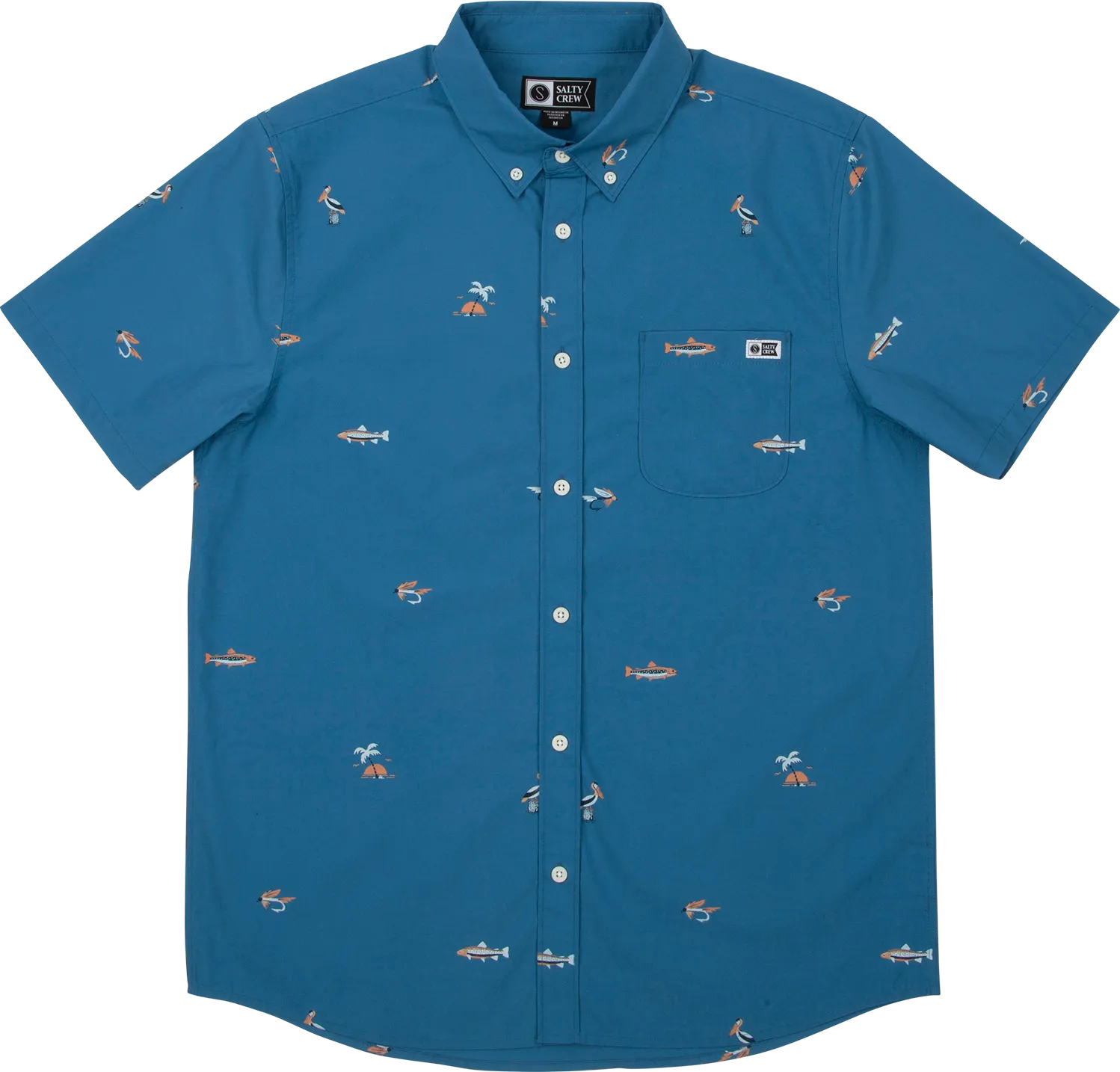 Salty Crew Men's Markets Ss Woven