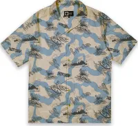 Salty Crew Men's River Rats Fill Short Sleeve Shirt Salty Crew Men's River Rats Fill Short Sleeve Shirt