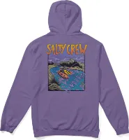 Salty Crew Men's River Rats Hooded Fleece Salty Crew Men's River Rats Hooded Fleece
