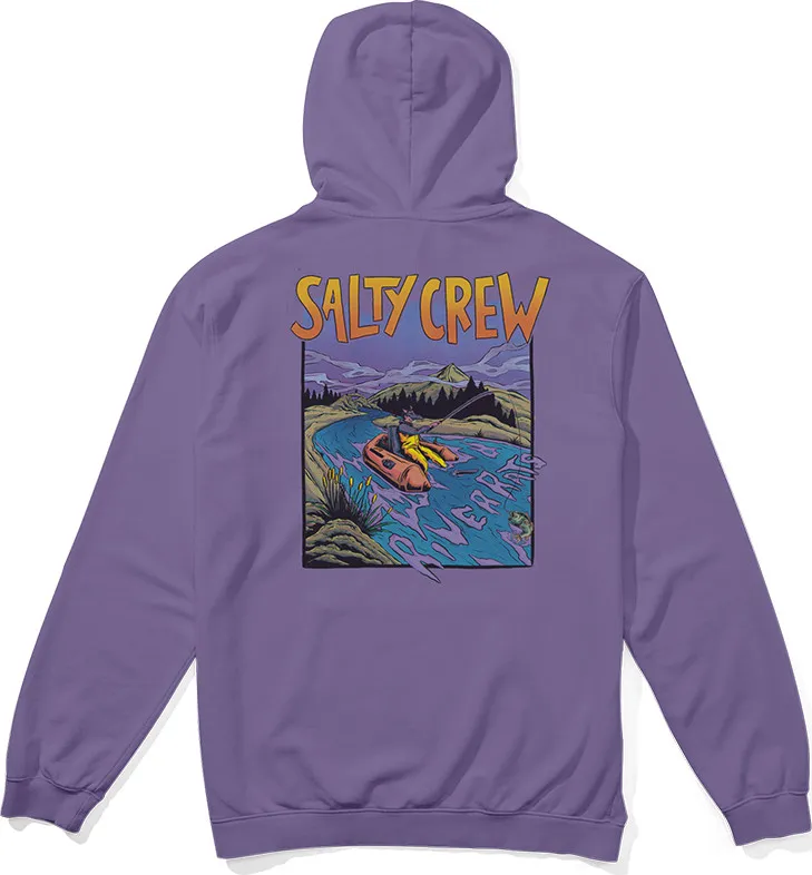 Salty Crew Men's River Rats Hooded Fleece