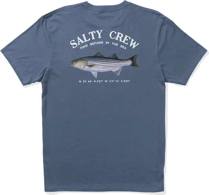 Salty Crew Men's Striper Short Sleeve Tee Salty Crew Men's Striper Short Sleeve Tee