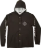 Salty Crew Men's Tippet Snap Jacket, Black