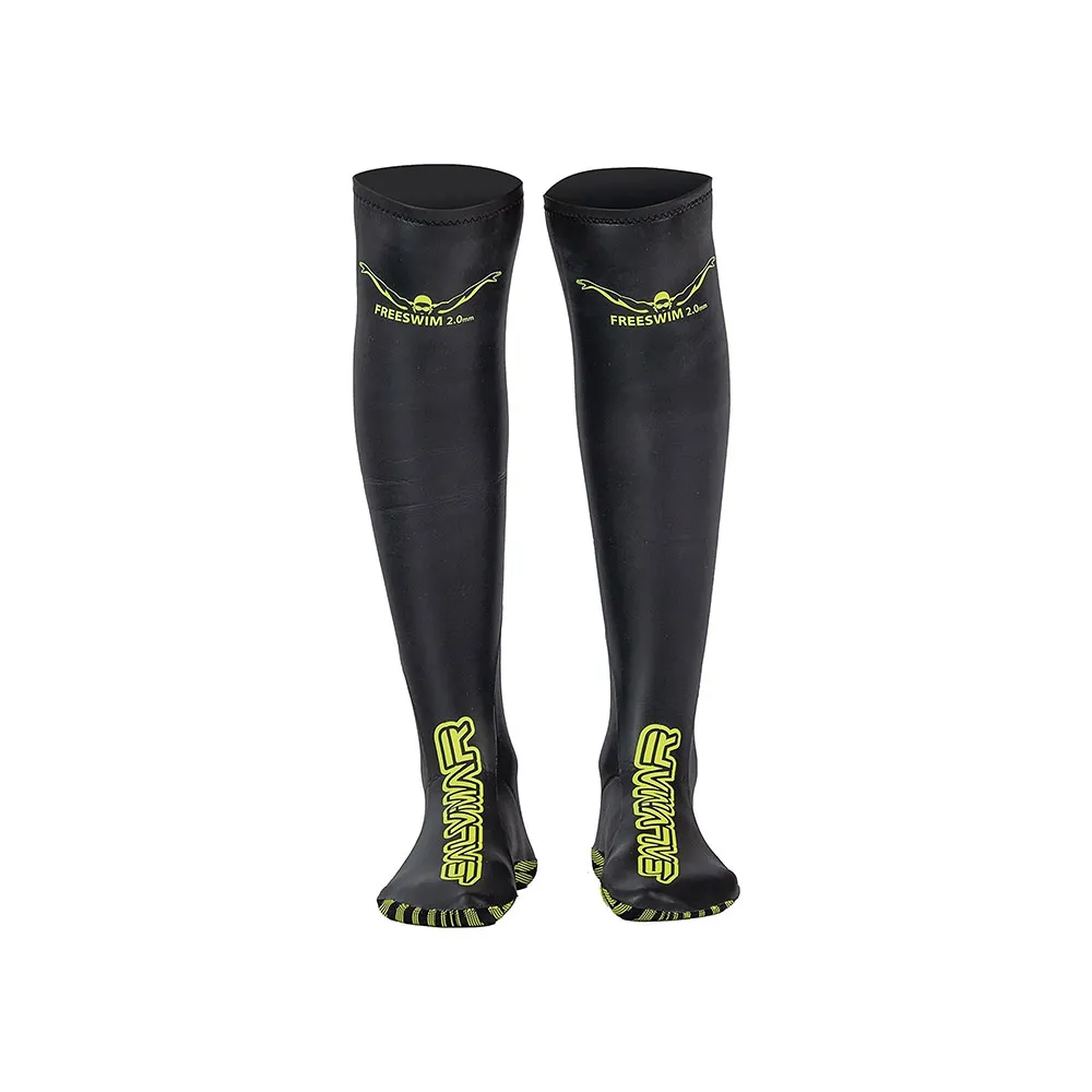 Salvimar Swim 2 Mm Dykboots unisex, Black / acid green, EU 45-46 Salvimar Swim 2 Mm Dykboots unisex, Black / acid green, EU 45-46