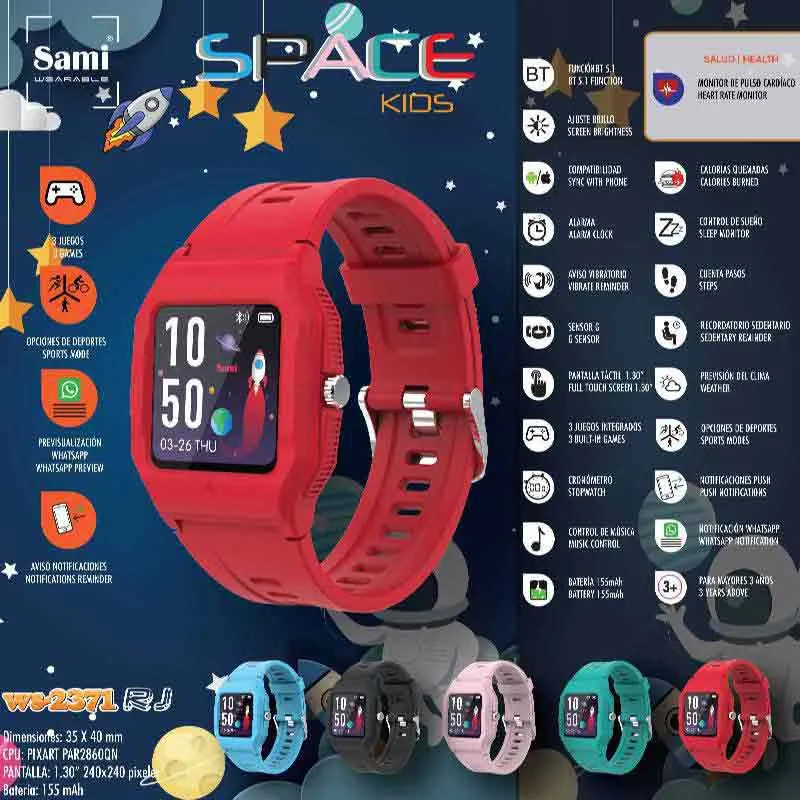Sami Space Kids Smartklocka