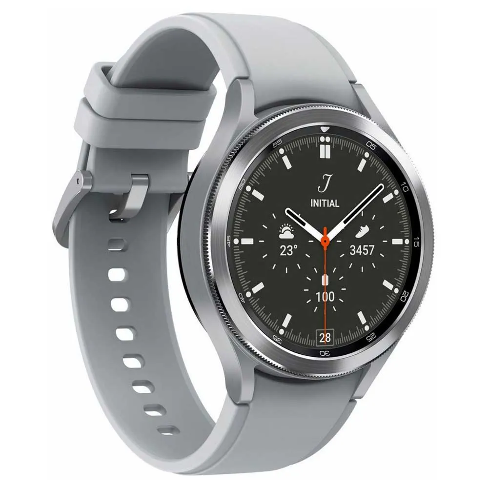 Samsung Galaxy Watch 4 Classic Lte 46 Mm Smartklocka, Silver