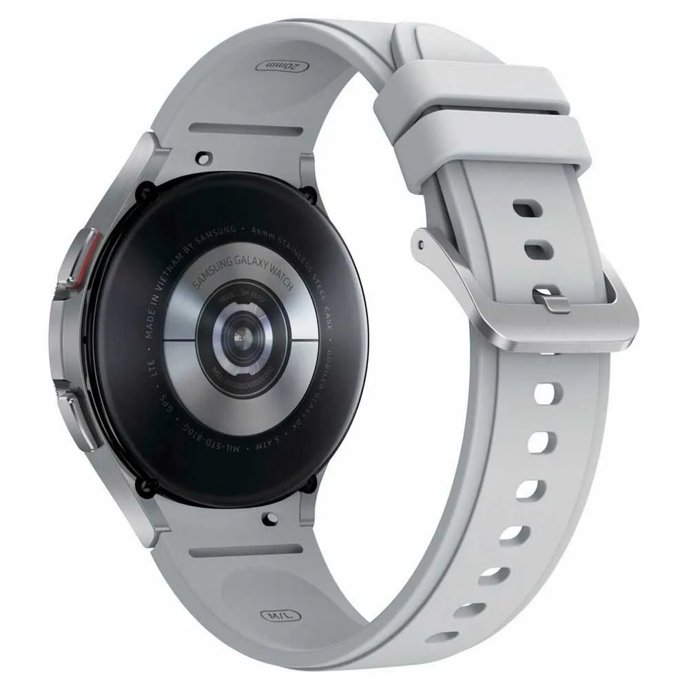 Samsung Galaxy Watch 4 Classic Lte 46 Mm Smartklocka, Silver
