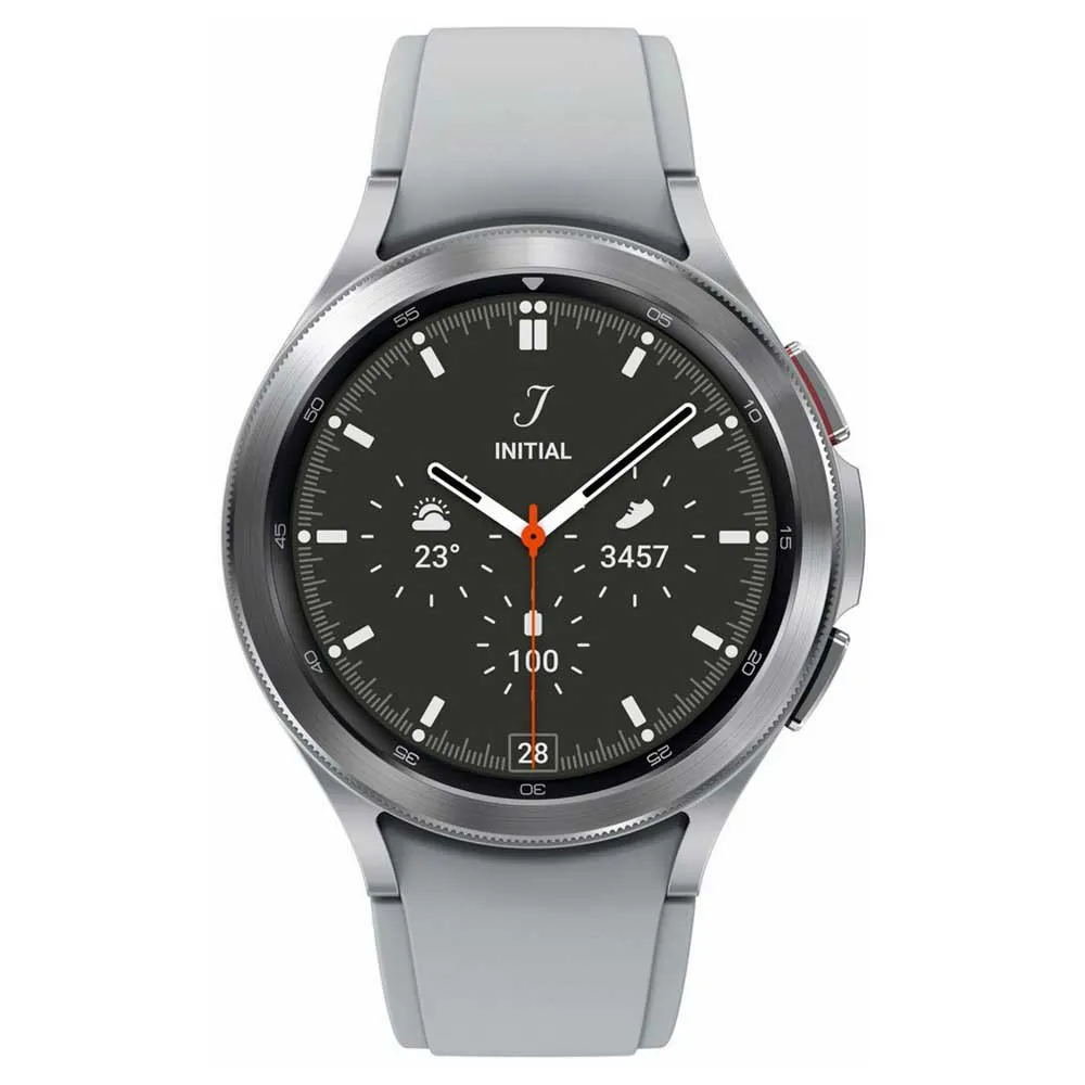 Samsung Galaxy Watch 4 Classic Lte 46 Mm Smartklocka, Silver
