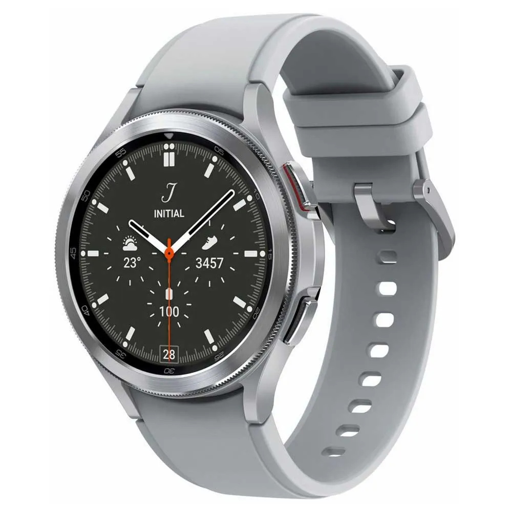 Samsung Galaxy Watch 4 Classic Lte 46 Mm Smartklocka, Silver