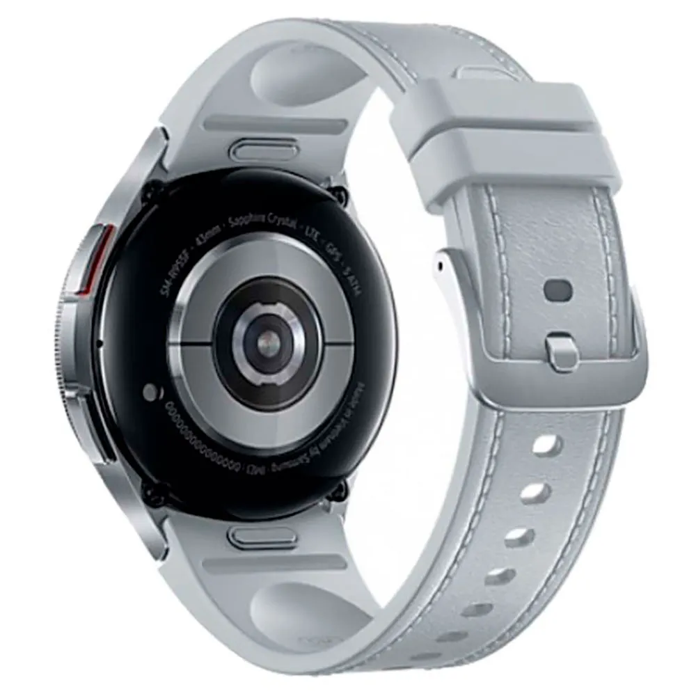 Samsung Galaxy Watch 6 Classic 4g 43 Mm Smartklocka, Silver Samsung Galaxy Watch 6 Classic 4g 43 Mm Smartklocka, Silver