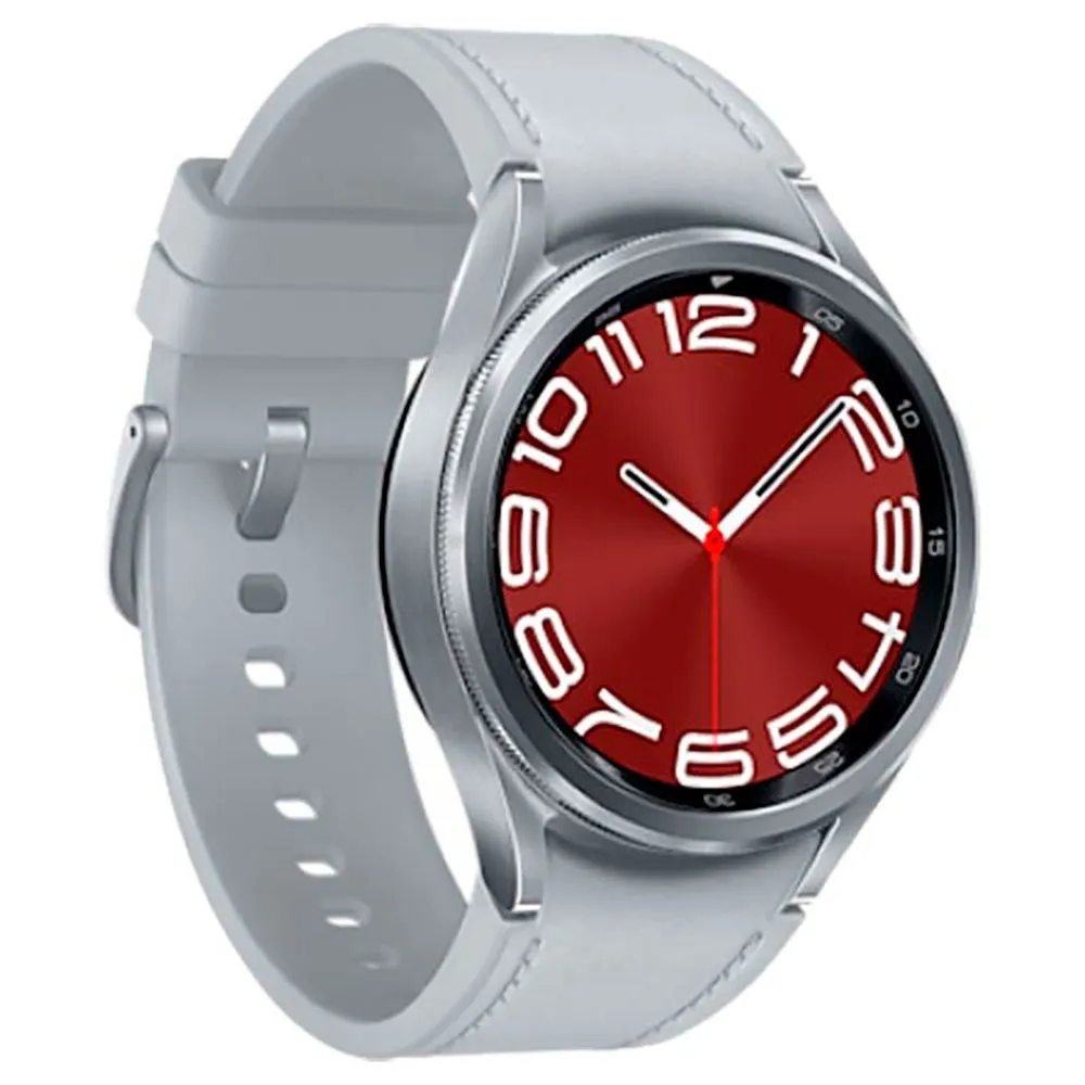 Samsung Galaxy Watch 6 Classic 4g 43 Mm Smartklocka, Silver Samsung Galaxy Watch 6 Classic 4g 43 Mm Smartklocka, Silver