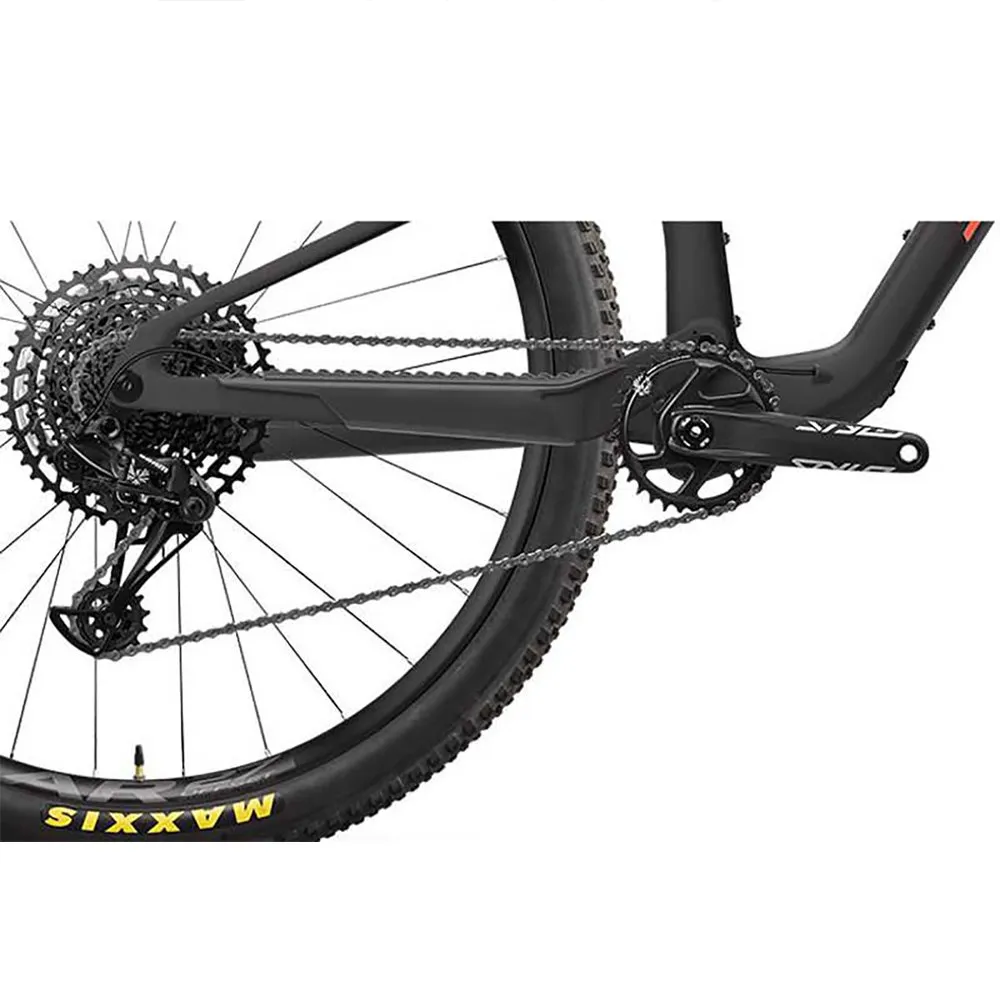 Santa Cruz Blur 4 Tr 29´´ Nx Eagle 2023 Mtb Cykel, Dark matter / salmon, XL