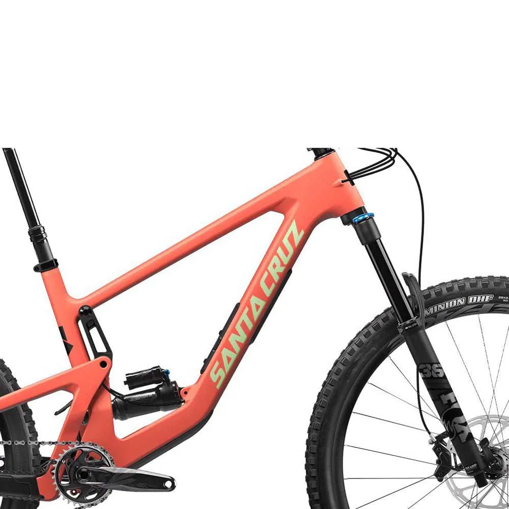 Santa Cruz Bronson 4 Mx 29/27.5´´ Gx Eagle 2023 Mtb Cykel, Sockeye salmon, M