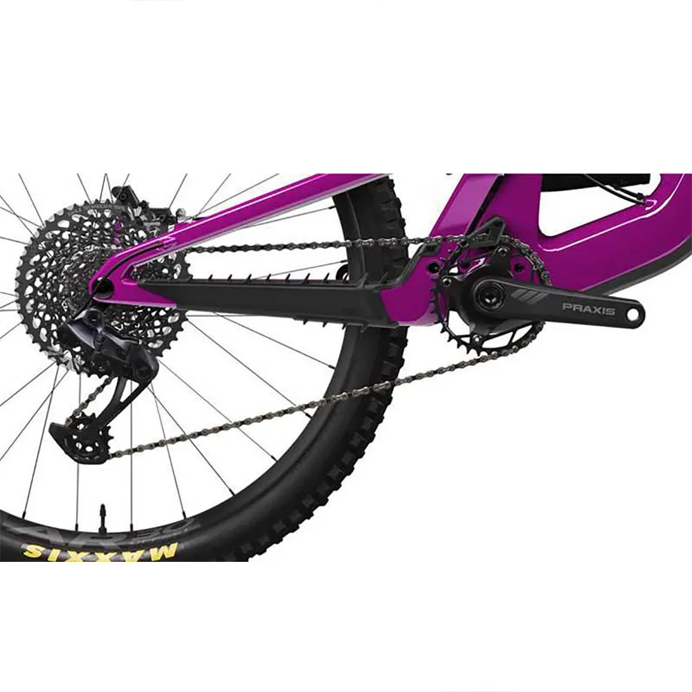 Santa Cruz Heckler Sl 1 C Ride 60 Mx 29/27.5´´ Nx Eagle Elcykel Mtb, Gloss magenta, XL, 430Wh