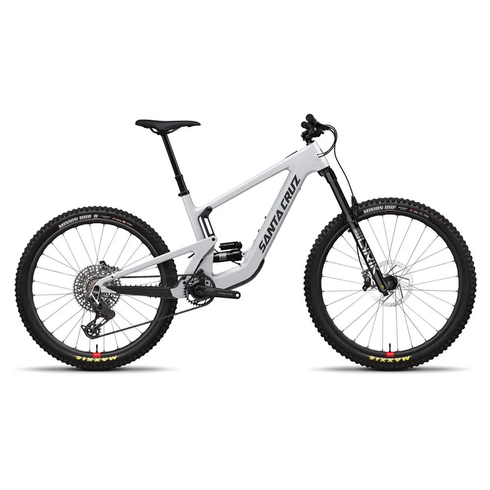 Santa Cruz Heckler Sl 1 Cc Ride 60 Mx 29/27.5´´ X0 Eagle Axs Elcykel Mtb, Matte silver, L, 430Wh