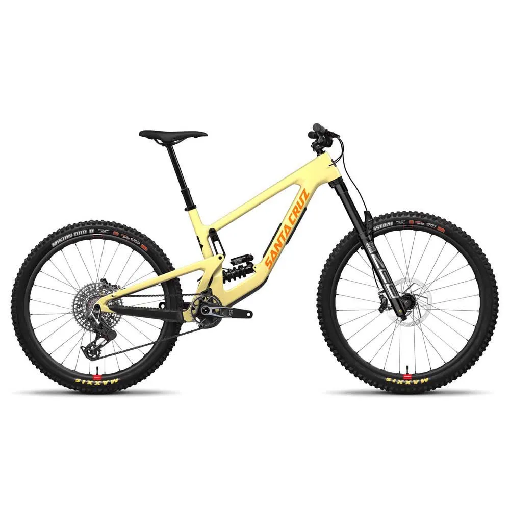 Santa Cruz Nmd 6 C Mx 29/27.5´´ Gx Eagle Mtb Cykel, Gloss marigold yellow, L