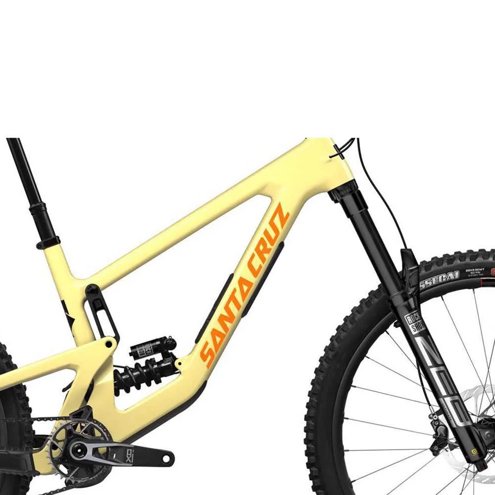Santa Cruz Nmd 6 C Mx 29/27.5´´ Gx Eagle Mtb Cykel, Gloss marigold yellow, L