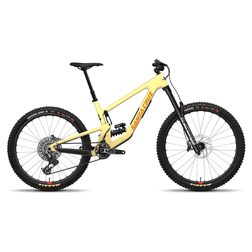 Santa Cruz Nmd 6 Cc Mx 29/27.5´´ X0 Eagle Axs Mtb Cykel, Gloss marigold yellow, L