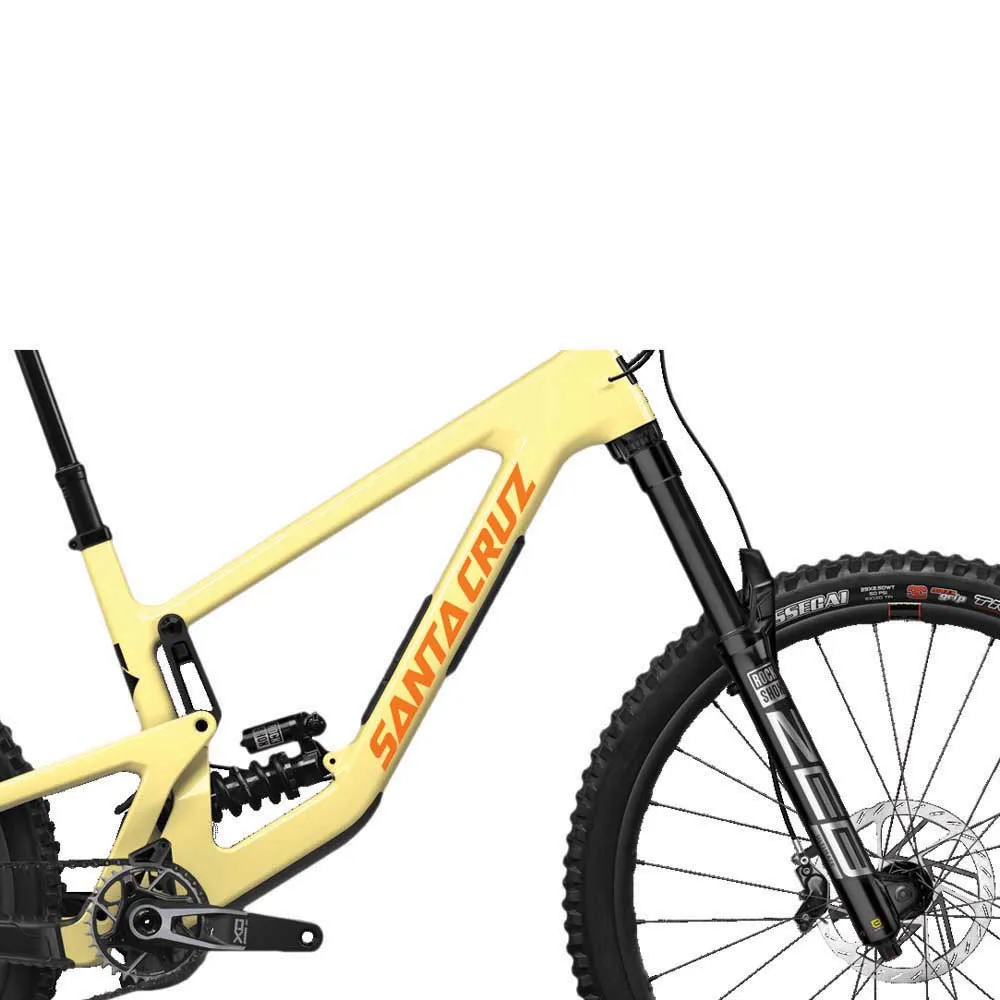 Santa Cruz Nmd 6 Cc Mx 29/27.5´´ X0 Eagle Axs Mtb Cykel, Gloss marigold yellow, L