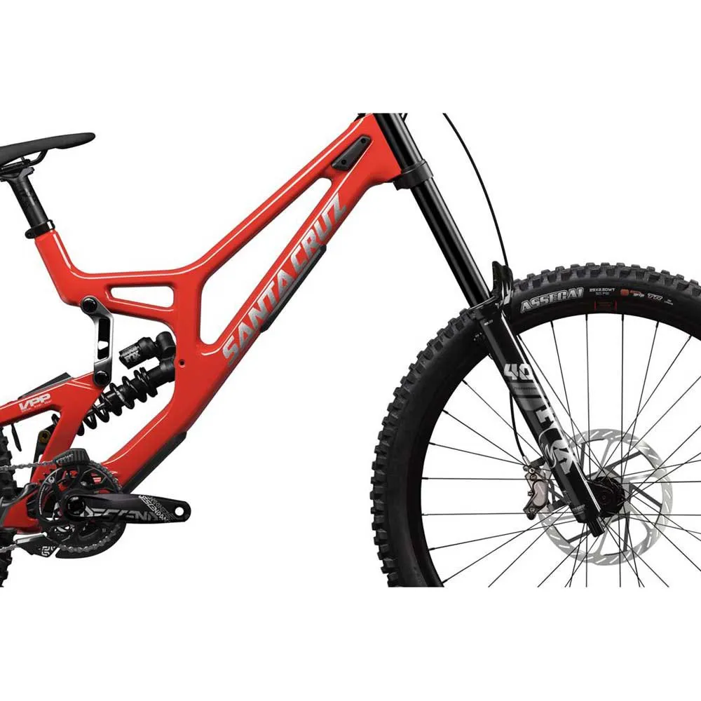 Santa Cruz V10 8 Cc Mx 29/27.5´´ Gx Dh Mtb Cykel, Gloss red, S