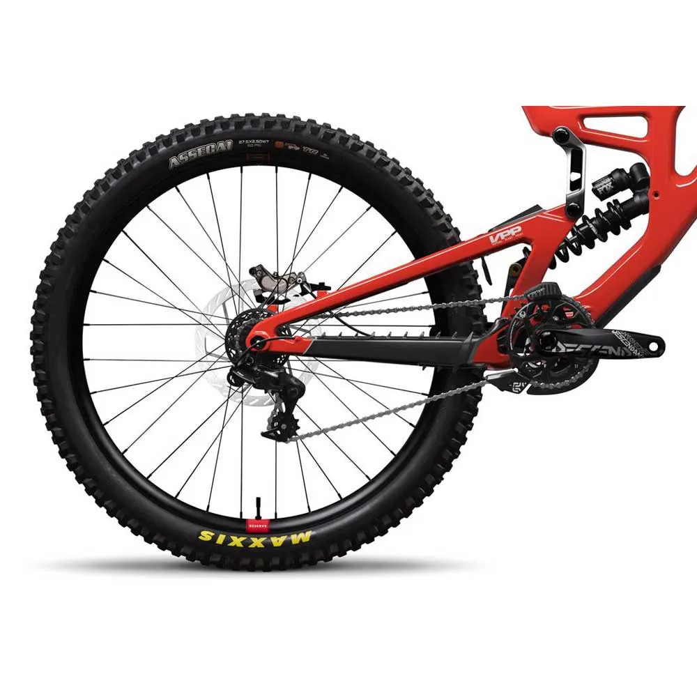 Santa Cruz V10 8 Cc Mx 29/27.5´´ Gx Dh Mtb Cykel, Gloss red, S