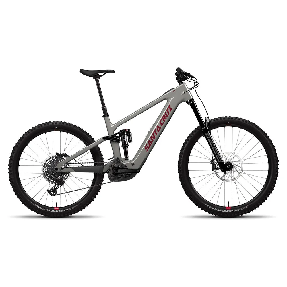 Santa Cruz Vala 1 C Mx Perfornance Cx Bdu38 29/27.5´´ Nx Eagle 2025 Elcykel Mtb, Gloss grey, M, 600Wh Santa Cruz Vala 1 C Mx Perfornance Cx Bdu38 29/27.5´´ Nx Eagle 2025 Elcykel Mtb, Gloss grey, M, 600Wh