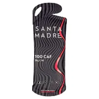 Santa Madre 30cho 100 Caf Låda Med Energigeler Jordgubbe 50ml 30 Enheter