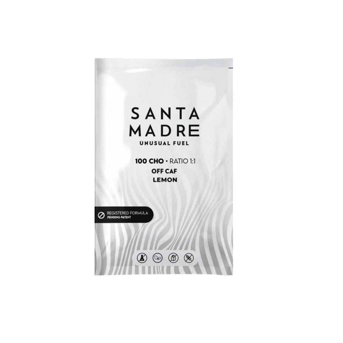 Santa Madre Box of Unusual Fuel 100CHO Drink, Lemon, 10 x 106g