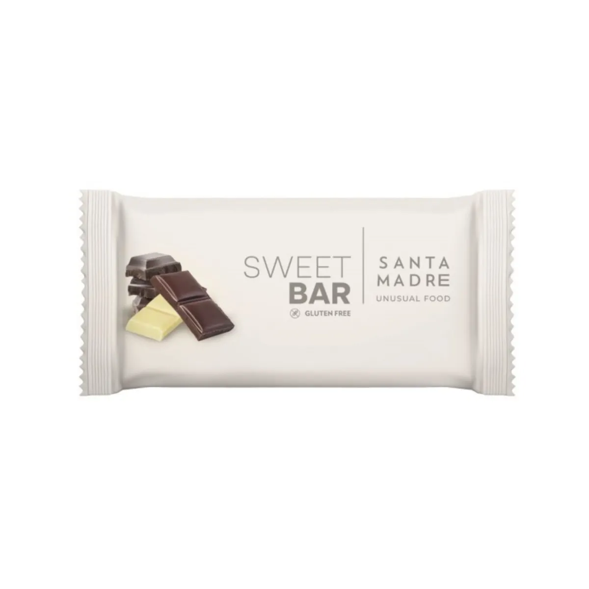 Santa Madre Energy Bar Sweet Bar, Three Chocolate